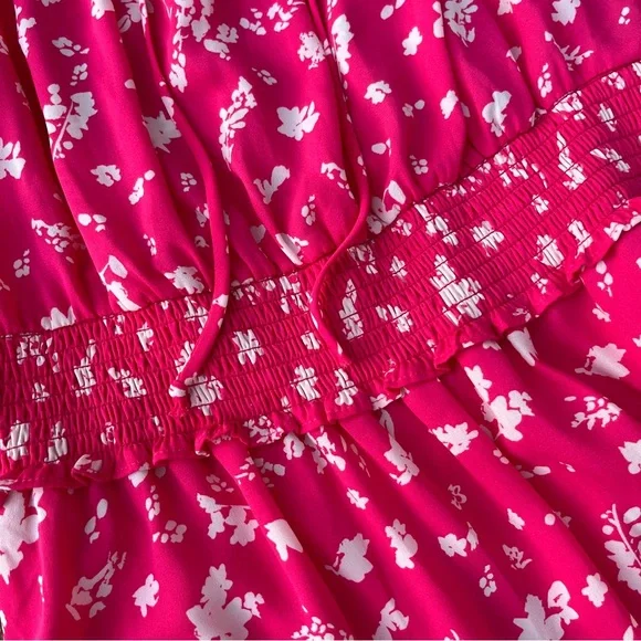 Pink Floral Women’s dress - Picture 3 of 6